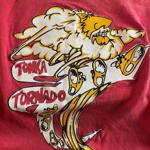VINTAGE "Tonka Tornado" Mid America Karate Tee Shirt - Size S(6-8)